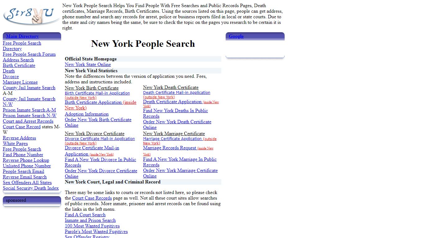 New York People Search - Free People Searches - Find ...